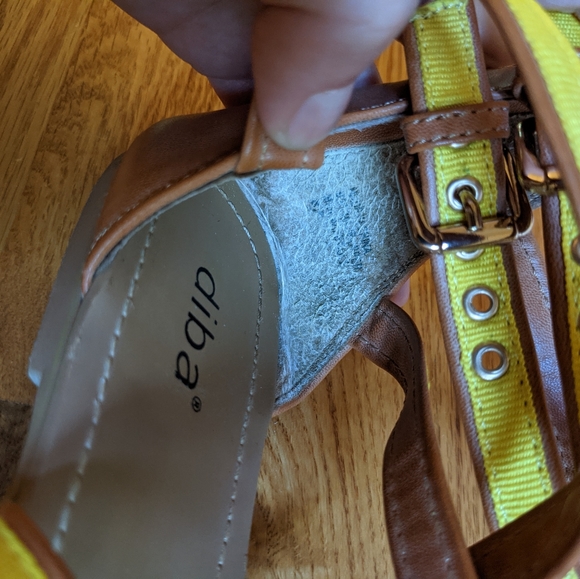 Diba yellow gladiator sandals - Picture 5 of 5